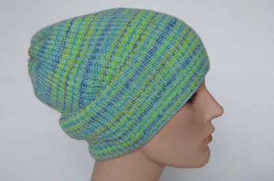 Вицио итальянская разноцветная мятная шапка