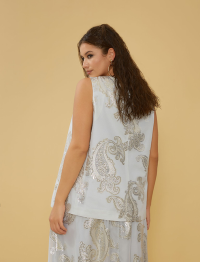 Юбка макси с шитьем (модификация 1)