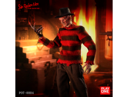 ПРЕДЗАКАЗ - Фредди Крюгер (серия "Кошмар на улице Вязов")  - Коллекционная фигурка 1/12 SCALE skin broken man (POT-0004) - Play One twelve ?ЦЕНА: 10900 РУБ.?