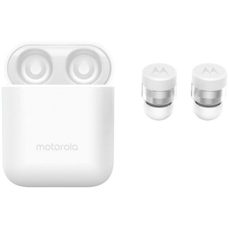 Наушники Motorola Vervebuds 110 белый с микрофоном, bluetooth (SH039WH)