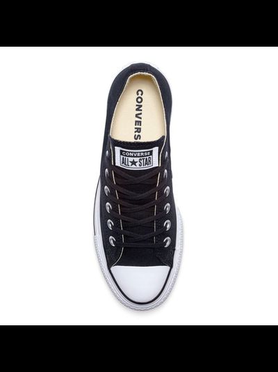Кеды Converse Lift черные низкие на платформе