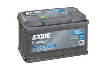 Аккумулятор exide ea722 характеристики