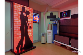 Светодиодный пилон для помещения купить в Тюмени