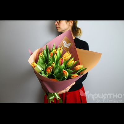 Букет цветов на 8 марта № 726