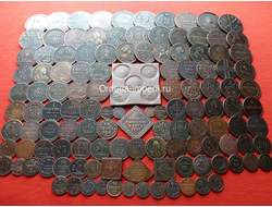 Коллекция редких медных монет Царской России - 125 штук! Копии высокого качества!