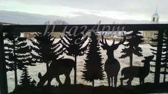 панель из металла