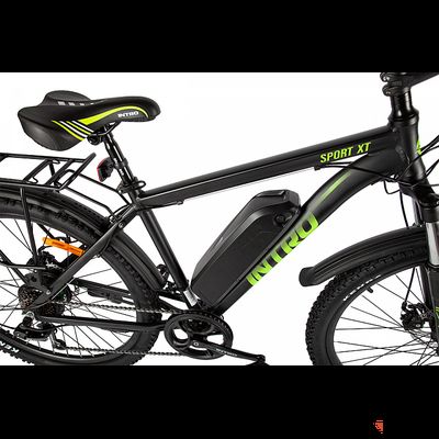 Электровелосипед Eltreco XT 600 (Серо-синий)