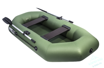 Лодка ПВХ Мастер Лодок Аква Оптима 240 Зелёная