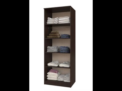 Шкаф Сакура платяной/бельевой двухстворчатый венге/лоредо б\з (BTS)