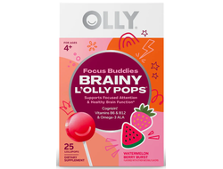 Olly Focus Buddies L'OLLY Pops - Леденцы для усиления концентрации внимания детей
