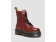 Ботинки Dr. Martens 1460 Cherry на толстой подошве вишневые женские