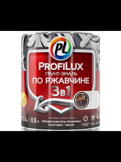Грунт-эмаль ProfiLux по ржавчине 3-в-1