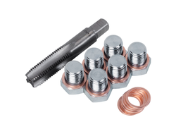 Набор для ремонта масляных пробок М13х1,5, кейс, 19 предметов МАСТАК 103-47013C