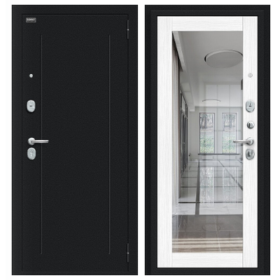 Флэш Букле черное/Snow Melinga