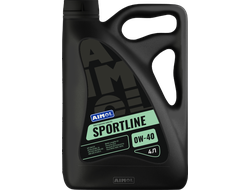 МОТОРНОЕ МАСЛО AIMOL SPORTLINE 0W-40 4л.
