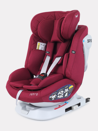 Автокресло 0-36 кг Rant Nitro Isofix 0+ 1-2-3 Red