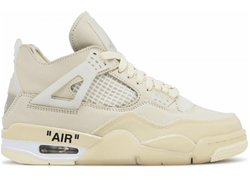 Nike Air Jordan Retro 4 Off White Sail фото