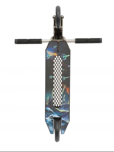 Самокат Комета Эфир S черный хром