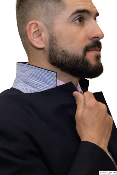 Пиджак мужской синий Флойд (р.52)