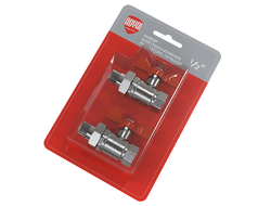 Набор для подключ.радиатора прямой 3/4 [38117]