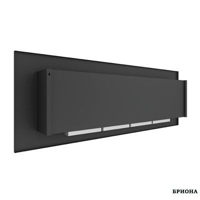 Биокамин в нишу  GRAND 1800 LITE. Стекло + Стемалит