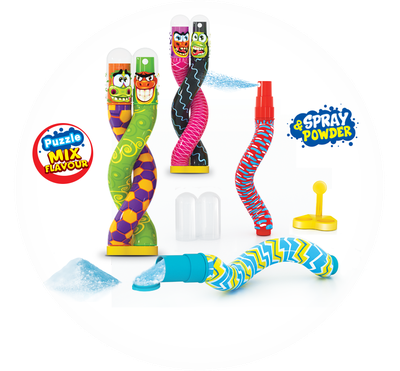 Жидкая конфета Johny Bee Змея спрей Twisty Treats 16,5гр