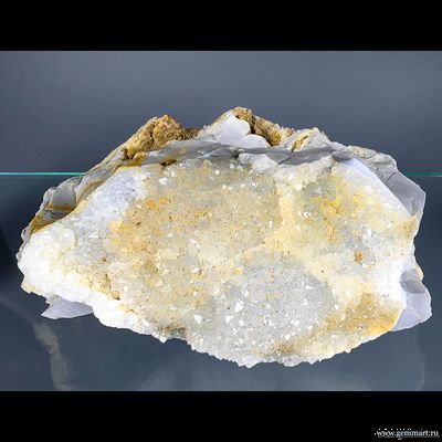 Агат, халцедон, горный хрусталь, (разн. кварц),. Россия. 185*90*95мм