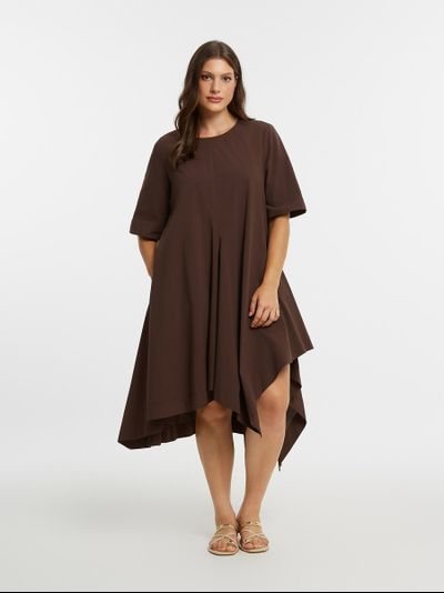 Платье летнее с фалдами