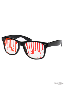Карнавальные очки "Кровь"