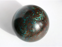 Шар из Хризоколлы (75 мм, 652 г) №5651