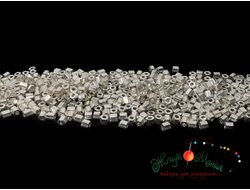 Toho Hexagon 11/0 - 5г - 558 Гальванизированный алюминий (серебро)