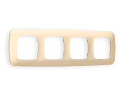 Рамка 4-я Шампань, коллекция ECTA - Ambrella Volt - OMEGA