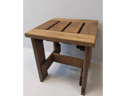 Табурет "БОГАТЫРЬ" Н=42см тонированный, с покрытием