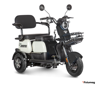 Электротрицикл Rutrike Вега черный