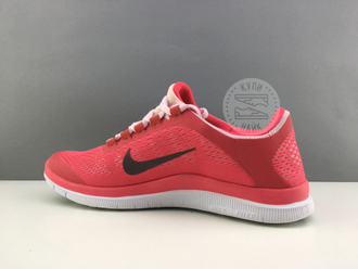 Nike Free Run розовые с черным (40) Арт. 013М
