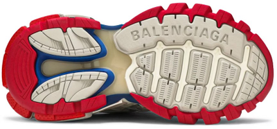 Кроссовки Balenciaga Track.2 Trainer Beige Blue Red