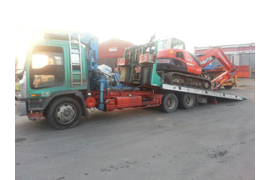 Перевозка гусеничного экскаватора