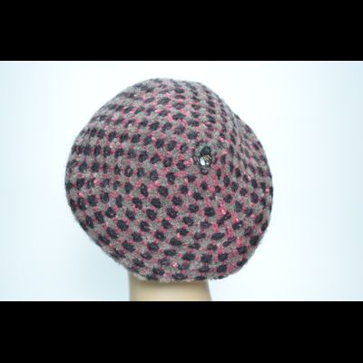 Берет Vizio SS 1317 B бордово черный