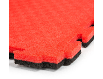 Будо-мат DFC 100x100 см, толщина 20 мм, цвет черно-красный (1м2)