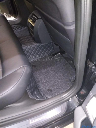 3D коврики в салон BMW 5 серия из экокожи