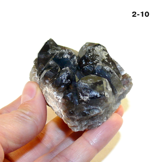 Раухтопаз натуральный (друза) Казахстан №2-10: 116г - 68*48*38мм