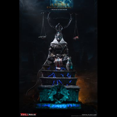 ПРЕДЗАКАЗ - Египетский бог Анубис в серебряном - Коллекционная ФИГУРКА 1/6 Last Judgment ANUBIS Silver (PL2025-230B) - TBLeague ?ЦЕНА: 33900 РУБ.?