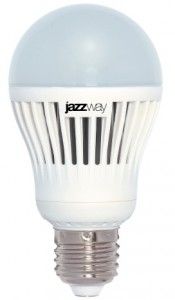 Лампа светодиодная Jazzway ЛОН A60 E27 7W(580m) 3000K 2K 110x60 PLED-ECO .1033178