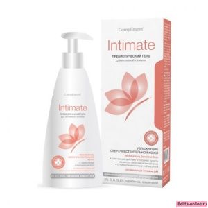 Compliment Intimate Гель для интимной гигиены с пребиотиками 250мл