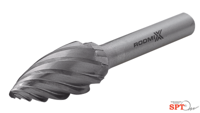 Борфреза гиперболическая с точечным торцом Тип G (насечка по аллюминию)