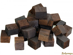 Дубовые кубики сильной обжарки (Кавказ) 50 гр.