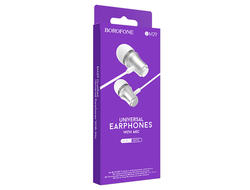 Наушники проводные Borofone BM29 (Silver)