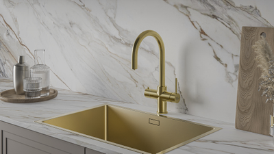 Система мгновенного кипячения воды 4в1 AQUAHOT MILAN LG (светлое золото)