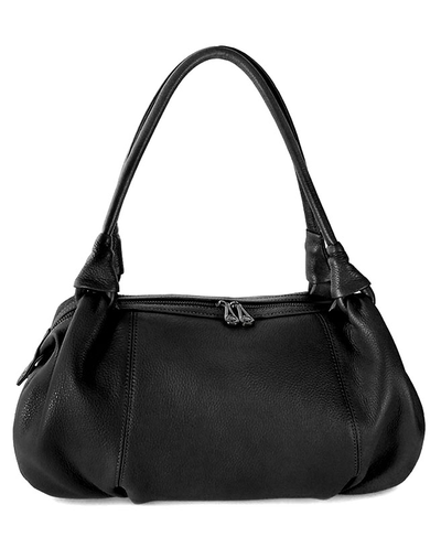 (АРТИКУЛ: 9431/5) СУМКА ЖЕНСКАЯ, СРЕДНЕГО РАЗМЕРА, НАТУРАЛЬНАЯ КОЖА, ЧЕРНАЯ