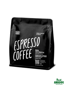 Милд 80% Arabica+20% Robusta, 250 гр.